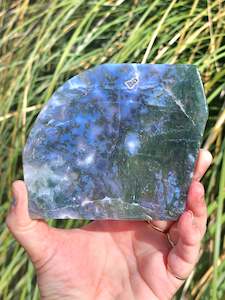 Moss Agate Slice