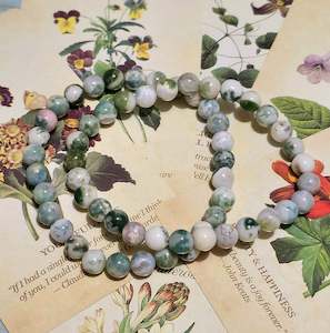 Jewellry: Moss Agate Bracelet