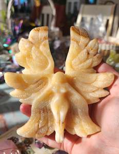 Orange Calcite Angel