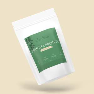 Matcha Protein Powder: ZenSha - Matcha Vanilla Protein Powder