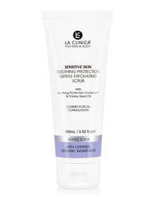 Shower Scrub: SENSITIVE SKIN  Soothing Protection Gentle Exfoliating Scrub