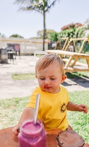 Products: Sunshine Kids Tee - Organic Cotton - Zephyr Wainui