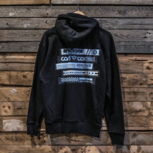 Tee: Tape Zip-Hoodie