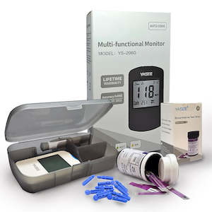 Keto Testing Options: Ketone Blood Tester Starter Value Pack + 25 Keto Strips + Lancets