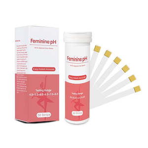 Keto Mineral Boosters: Feminine pH Testing Urine Strips - 50 Strips