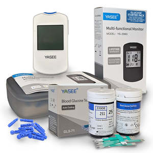 Breath And Blood Testing: Glucose Blood Tester Starter Value Pack + 50 Keto Strips + Lancets