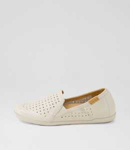 Products: Liana W Nougat Tumble Leather Loafers by Ziera at Ziera NZ