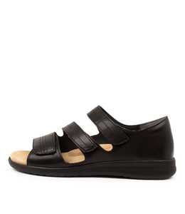 Products: Bardot Xw Black-black Lea by Ziera