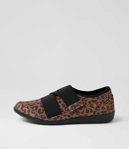 Products: Urban Ff Leopard Black Neoprene Sneakers by Ziera