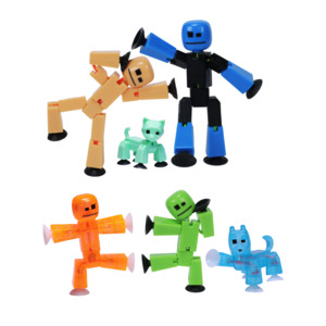 Animation Toys: StikBot & StikPet Family V2 Set