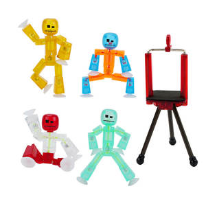 Animation Toys: StikBot - 4 Pack with Tripod