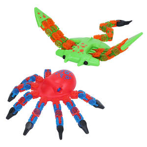 Animation Toys: Klixx Creaturez 2 Pack - Manta Ray + Octopus