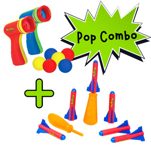 Outdoor Active: Pop Combo - Two top selling outdoor toys!