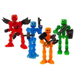 Eco Friendly Packaging: KlikBot Heroes - 4 Pack