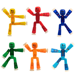 Eco Friendly Packaging: StikBot Split Tone - 6 Pack