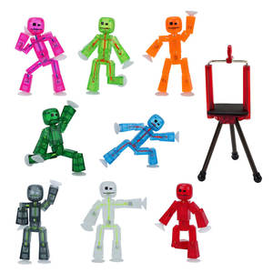 StikBot - 8 Pack with Tripod