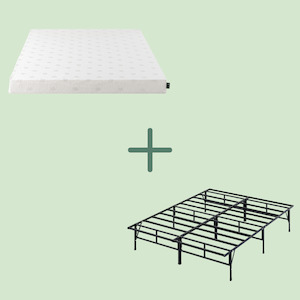 Bedroom: SmartBase® Foldable Bed Base and Balance Foam Mattress Bundle