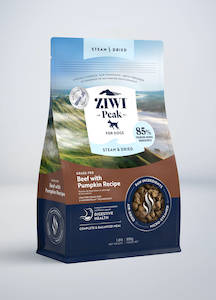 All: Steam & Dried Beef with Pumpkin Recipe for dogs