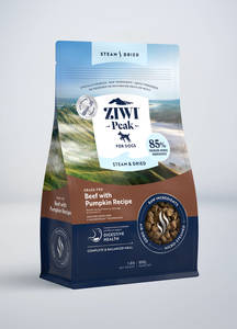 All: Steam & Dried Beef with Pumpkin Recipe for dogs