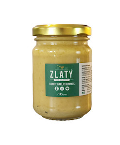 Confit Garlic Hummus Zlaty Food Solutions