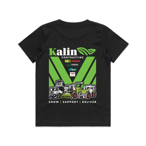 Kalin Contracting Kids Tee