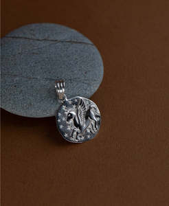 Pegasus Charm - 925 Sterling Silver