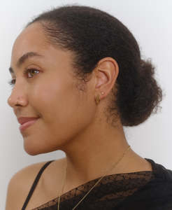 Mini Tasa Hoops & No Star Like Thee Studs Gift Set - 22k Gold Vermeil