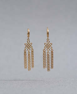 Ether Earrings - 22k Gold Vermeil