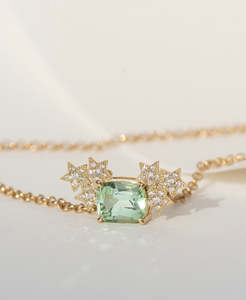 Bespoke Gallery: One of a Kind 430 - 18k Yellow Gold, Green Tourmaline