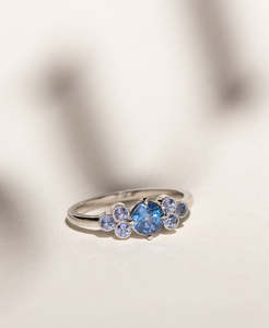 Bespoke 188 - Platinum, Blue Sapphire