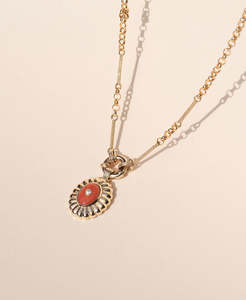 One Of A Kind: Limited Edition 193 - 9k Yellow Gold, Coral