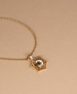 Gold Necklaces: Spirit Chakra Necklace - 22k Gold Vermeil