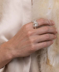 Crocodile Ring - 925 Sterling Silver