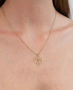 Balance Necklace - 22k Gold Vermeil