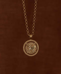 Aries Necklace - 22k Gold Vermeil