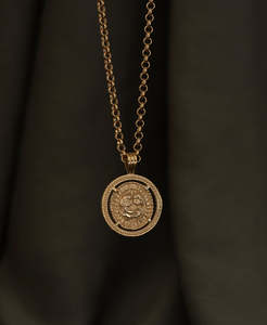 Star Sign Gemini: Gemini Necklace - 22k Gold Vermeil
