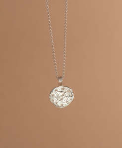 Star Sign Cancer: Sun in Cancer Necklace - 925 Sterling Silver