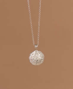 Star Sign Leo: Sun in Leo Necklace - 925 Sterling Silver