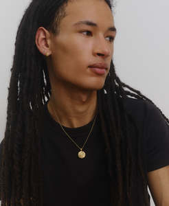 Star Sign Leo: Sun in Leo Necklace - 22k Gold Vermeil