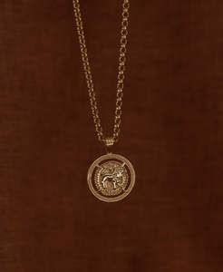 Leo Necklace - 22k Gold Vermeil