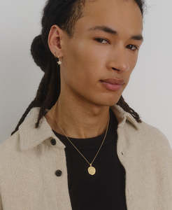 Star Sign Libra: Sun in Libra Necklace - 22k Gold Vermeil