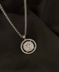 Star Sign Libra: Libra Necklace - 925 Sterling Silver