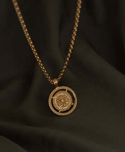 Libra Necklace - 22k Gold Vermeil