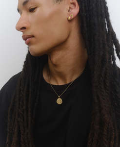 Sun in Capricorn Necklace - 22k Gold Vermeil