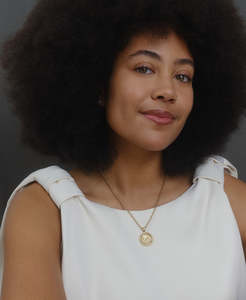 Aquarius Necklace - 22k Gold Vermeil