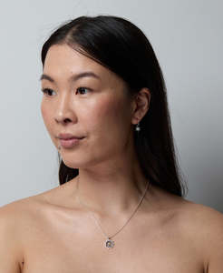 Birthstone September: Personal Power Chakra Necklace - 925 Sterling Silver