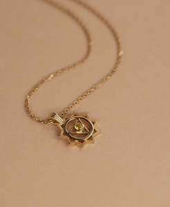 Personal Power Chakra Necklace - 22k Gold Vermeil