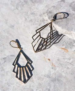 Flossie Earrings - 22k Gold Vermeil
