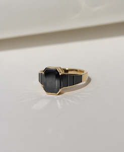 Bespoke 248 - 18k Yellow Gold, Black Diamond