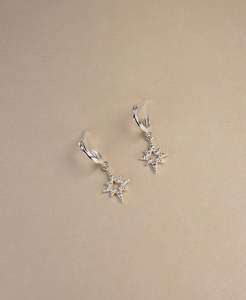 Earrings: Z&M X Kirsty Gallagher Star Seed Hoops - 925 Sterling Silver
